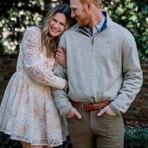 Bardot Lila Flounce Mini Dress